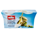 Yogurt Zero% Grassi al Pistacchio, 2x125 g